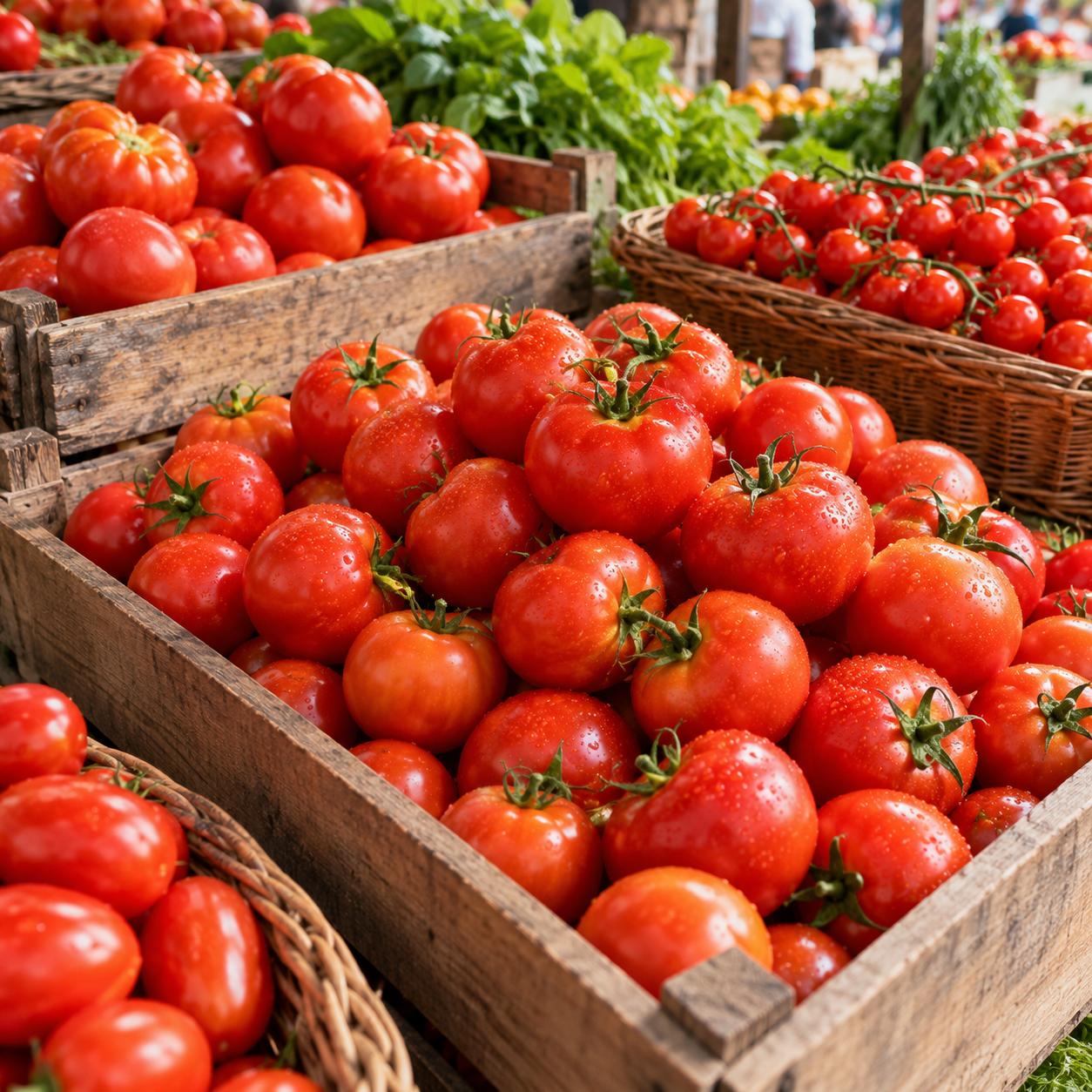Fresh Red Tomatoes